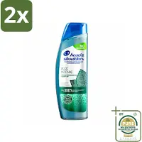 Head & shoulders – Shampoo – Pure Intense Kalmeert Jeuk – 250 ml - Voordeelverpakking - 2 stuks - Pepermunt shampoo - Siliconenvrije shampoo