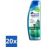 Head & shoulders – Shampoo – Pure Intense Kalmeert Jeuk – 250 ml - Bulkverpakking - 20 stuks