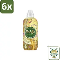 Robijn – Wasverzachter – Bohemian Blossom – 765 ml - Voordeelverpakking - 6 stuks - Wasverzachter fles - Kleding verzorgen