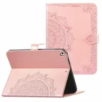 IMoshion Mandala Bookcase voor de Apple iPad 9 (2021) 10.2 inch / iPad 8 (2020) 10.2 inch / iPad 7 (2019) 10.2 inch - Rose Gold