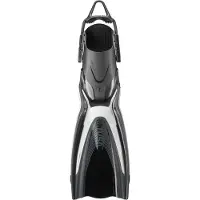 Tusa Hyflex Switch Duikvinnen - High-Performance zwemvinnen met efficiënte krachtoverdracht - Zwart/Wit - Maat L (43–46) - (28–30 cm) - SF-0104 L W