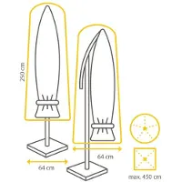 Outdoor Covers parasolhoes staande parasol (M)
