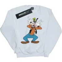 Disney Heren Gek Goofy Sweatshirt (Wit)