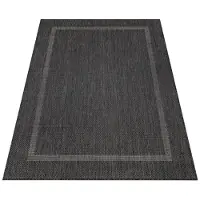 Muratap Relax uni binnen en buiten vloerkleed indoor & outdoor laagpolig effen -