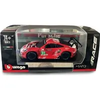 Bburago Voertuig Bburago 1/43 Race Collection Crystal Porsche 911 RSR LeMans 2020