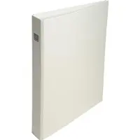 Exacompta 25 mm Tabblad Karton, pp (polypropeen) A4 4 Ringen Wit