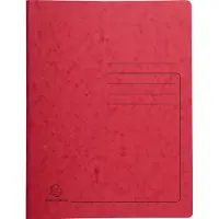 Exacompta 240225E map Pletbord Rood A4