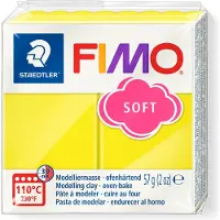Staedtler 8020-10 Modelbouwmassa Fimo soft, citroenkleur