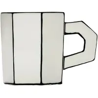 Serax Carte Blanche Theekopje - Lot de 2