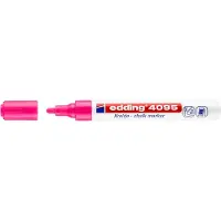 Edding 4095 chalk marker - 2 tot 3 mm - neon roze
