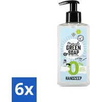 Marcel's Green Soap - Handzeep 0% - Zachte verzorging - 250 ml - Voordeelverpakking - 6 stuks