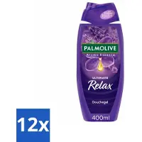 Palmolive - Aroma Essences Ultimate Relax - Douchegel - Ontspannende Geur - 400 ml - Voordeelverpakking - 12 stuks