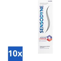 Sensodyne - Tandpasta - Gevoeligheid & Tandvlees - Tandvleesverzorging - 75 ml - Bulkverpakking - 10 stuks