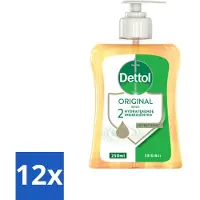 Dettol 12 x - Handzeep - Original - Klassieke Hygiëne - 250 ml - Handzeep - Antibacteriële Zeep - - Hygiëne - Handwas
