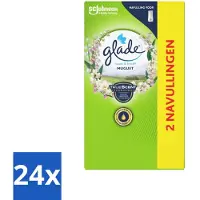 Glade - Touch & Fresh Navulling - Lelietje-van-dalen - 2 × 10 ml - Voordeelverpakking - 24 stuks