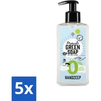 Marcel's Green Soap - Handzeep 0% - Zachte verzorging - 250 ml - Bulkverpakking - 5 stuks