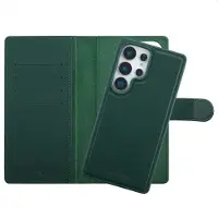 Selencia Olyn Uitneembare Bookcase met MagSafe voor de Samsung Galaxy S25 Ultra - Groen
