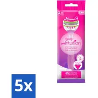 Wilkinson Sword Wilkinson - Wegwerpscheermesjes - Xtreme 3 Beauty - Comfortabel - 1 scheermesje - Bulkverpakking - 5 stuks
