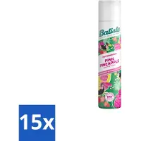 Batiste - Pink Pineapple - Droogshampoo - Friszoete Geur - Verfrist en Geeft Volume - 200ml - Bulkverpakking - 15 stuks