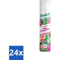 Batiste - Pink Pineapple - Droogshampoo - Friszoete Geur - Verfrist en Geeft Volume - 200ml - Voordeelverpakking - 24 stuks