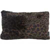 NOVÉE Fluffy luipaard bruin | 30 x 50 cm | kussenhoes | polyester