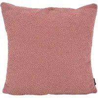 NOVÉE Sierkussen bouclé oudroze | 45 x 45 cm | polyester