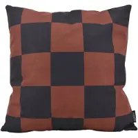 Gek op kussens! Checker zwart/ | 45 x 45 cm | kussenhoes | katoen/polyester