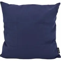 Gek op kussens! Uni donkerblauw | 45 x 45 cm | kussenhoes | katoen / polyester