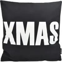 Gek op kussens! Xmas black | 45 x 45 cm | kussenhoes | katoen/polyester