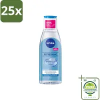 Nivea 25 x – Micellair Reinigingswater – Refreshing – 200 ml - Grootverpakking - Gezichtsreiniger - Micellair Water - Huid Reinigen - Make-up Verwijderen - Fris Resultaat