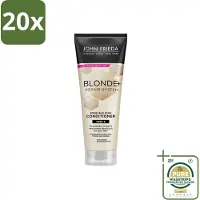 John Frieda 20 x – Conditioner – Blonde+ Repair Bond Building – Herstellend – 250 ml - Grootverpakking - Koffie - Koffiezetapparaat - Koffiezetapparaat Met Automatische Functie