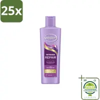 Andrélon 25 x – Shampoo – Intense Repair – 250 ml - Grootverpakking - Haar Herstellen - Beschadigd Haar - Keratine Shampoo - Haar Beschermen - Haar Herstel