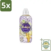 Robijn 5 x – Wasverzachter – Intense Spa Sensation – 765 ml - Grootverpakking - Koffie - Koffiezetapparaat - Koffiezetapparaat