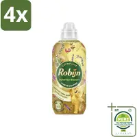 Robijn – Wasverzachter – Bohemian Blossom – 765 ml - Voordeelverpakking - 4 stuks - Wasverzachter - Bloemige geur