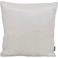 Gek op kussens! Nura white / silver | 45 x 45 cm | kussenhoes | polyester
