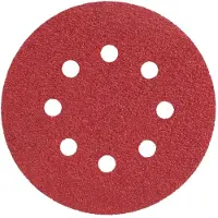 Radix - Schuurschijf - Pro - Klittenband 125 mm - P40 – 8 stofgaten (50 stuks)