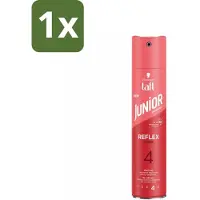 Taft - Reflex Shine 4 - Junior Haarspray - Glanzende finish - 250 ml - 1 stuk