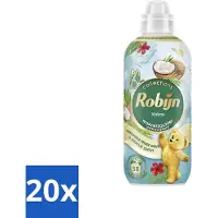 Robijn – Wasverzachter – Kokos Sensation – 765 ml - Bulkverpakking - 20 stuks