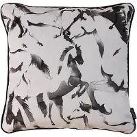 Gek op kussens! Sierkussen velvet horses | 45 x 45 cm | velvet/polyester
