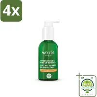 Weleda - Reinigingsolie & Make‑up Remover - 150 ml - Voordeelverpakking - 4 stuks - Reinigingsolie - Make-up remover