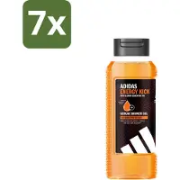Adidas – Douchegel – Active Skin & Mind Energy Kick – 250 ml - Bulkverpakking - 7 stuks