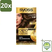 Syoss Oleo Intense - Haarverf - 5-86 - Licht Bruin - 115ml x 20