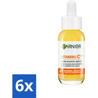 Garnier - SkinActive - Serum - Vitamine C - Tegen Pigmentvlekken - Niacinamide & Salicylzuur - 30 ml - Voordeelverpakking - 6 stuks