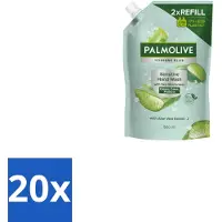Palmolive – Handzeep Navulling – Hygiene Plus Sensitive Antibacterieel – 500 ml - Bulkverpakking - 20 stuks