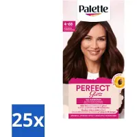 Palette - Haarverf - Perfect Gloss 4-68 Red Brown - Bulkverpakking - 25 stuks