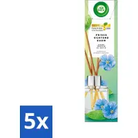 Air Wick - Geurstokjes - Frisse Ochtenddauw - Essentiële Oliën - 40 ml - Bulkverpakking - 5 stuks