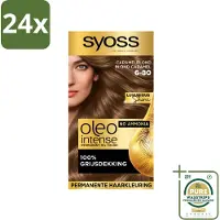 Syoss Oleo Intense - Haarverf - 6-80 - Caramelblond - 115ml x 24