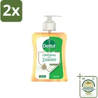 Dettol - Handzeep - Original - Klassieke Hygiëne - 250 ml - Voordeelverpakking - 2 stuks - - Hygiëne