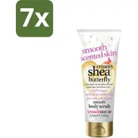 Treaclemoon – Body Scrub – Creamy Shea Butterfly – 225 ml - Bulkverpakking - 7 stuks