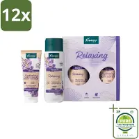 Kneipp – Relaxing Moments – Geschenkset – Lavendel – Douchegel & Bodylotion - Voordeelverpakking - 12 stuks - Ontspanning - Lavendel